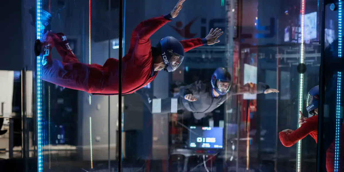 Dundee Adventure Travel | Indoor Skydiving x 2 Flights (Weekdays) Dundee Adventure Travel | Indoor Skydiving x 2 Flights (Weekdays)