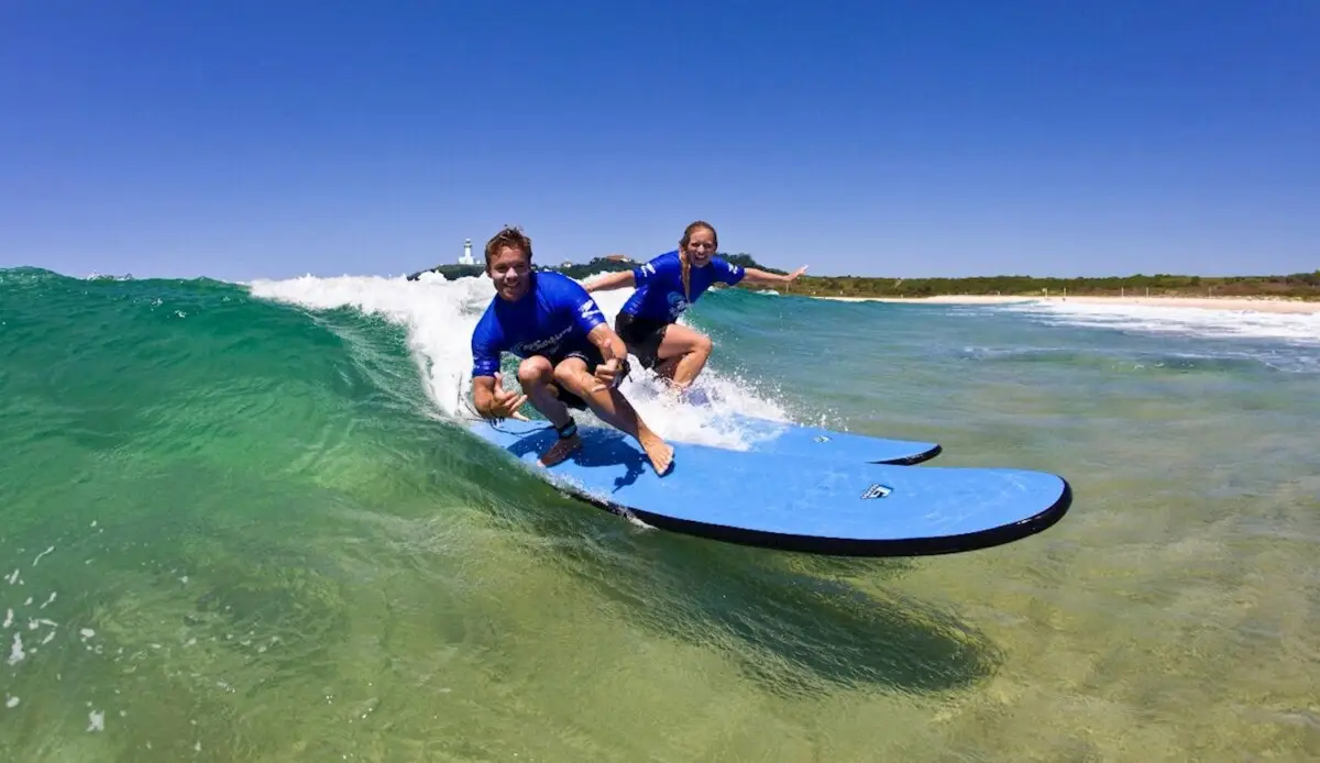 Dundee Adventure Travel | Byron Bay Surf Lesson