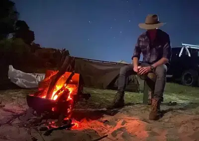 K’gari 3 day 4WD camping tour driving along Fraser Island’s 75 Mile Beach
