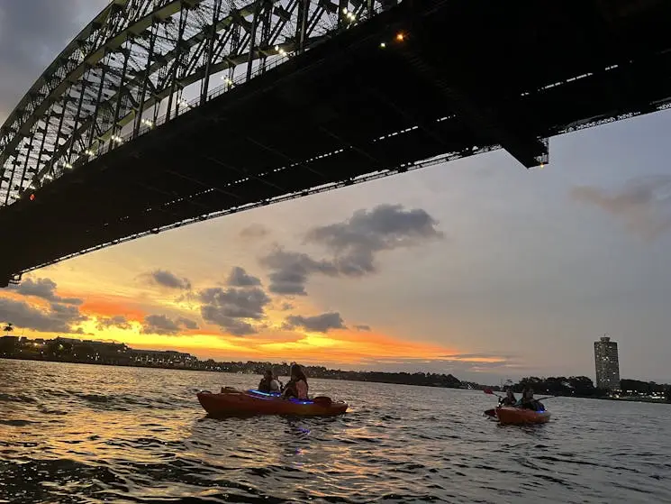 Dundee Adventure Travel | Sunset Kayak on Sydney Harbour (Single Kayak)