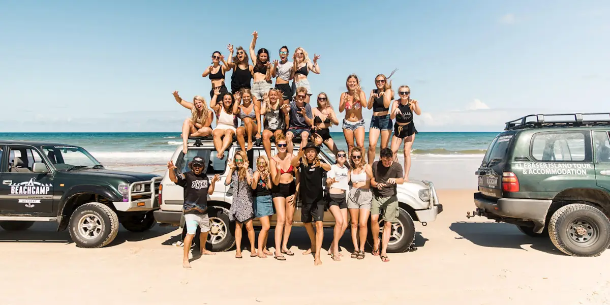 Dundee Adventure Travel | East Coast Adventures dropbear-kgari-adventures-fraser-island-tour-4x4-hostel-style-east-coast-australia-noosa-rainbow-beach-rtw-backpackers