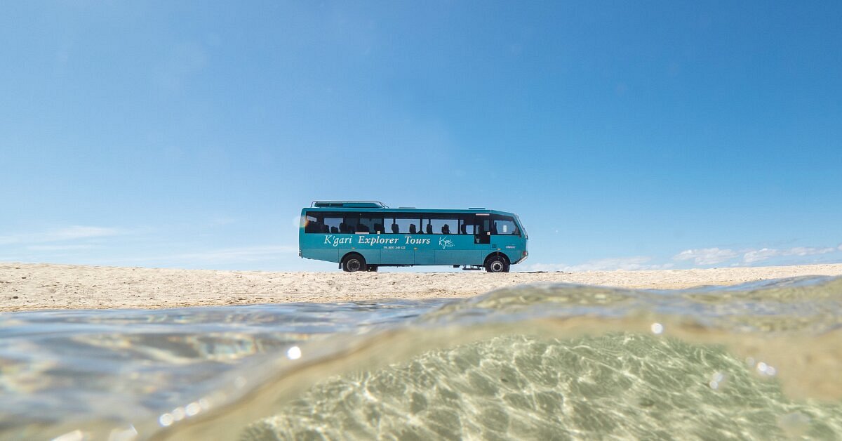 K’gari overnight tour Hervey Bay, Lake McKenzie Fraser Island 2 day tour, Maheno Shipwreck K’gari tour, Champagne Pools Fraser Island