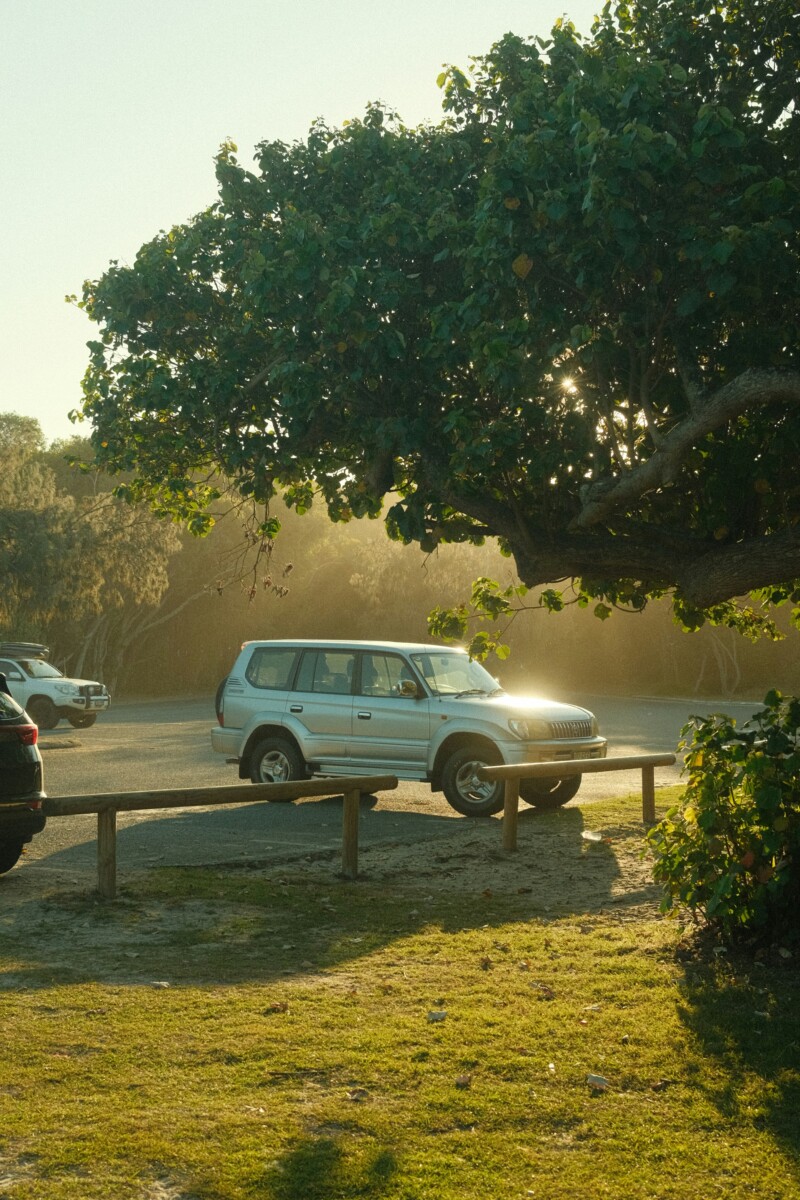 Dundee Adventure Travel | Where To Park In Rainbow Beach Before Your K’gari (Fraser Island) Tour The last 2WD-accessible car park near Inskip Point, perfect for travellers joining Fraser Island tours.