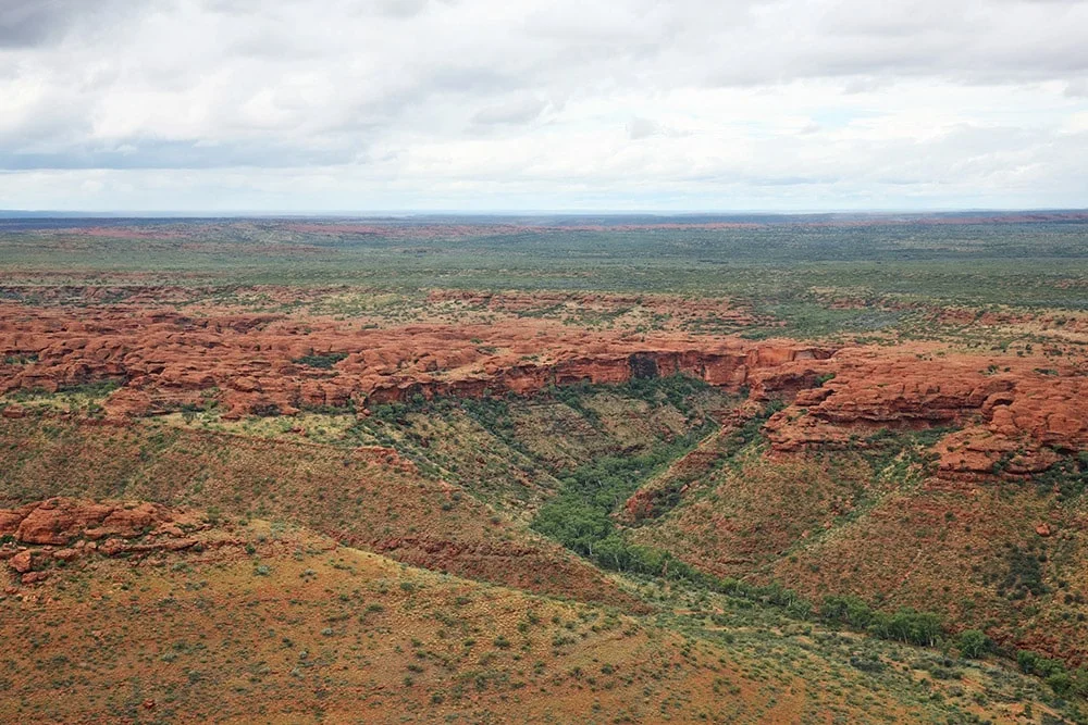 Kings Canyon Helicopter Flight aerial cliffs view