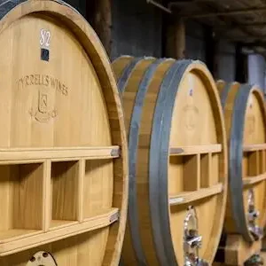 Dundee Adventure Travel | Hunter Valley Scenic Wine & Dine Day Tour Onsite wine production at Tyrell's Wines, Pokolbin.