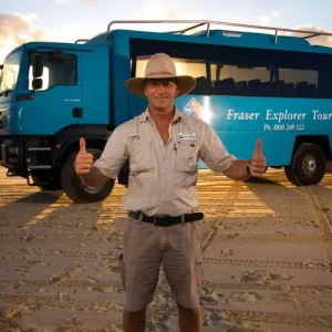 Dundee Adventure Travel | K’gari Explorer Tours | K’gari Overnight Tour – Hervey Bay – Resort Style K’gari Explorer Fraser Island tour, Kingfisher Bay Resort stay, Champagne Pools swimming K’gari, Maheno Shipwreck Fraser Island.