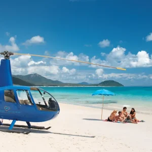 Dundee Adventure Travel | HeliReef Whitsunday | Best of Both Worlds Helicopter Tour Enjoy the Best of Both Worlds Helicopter Tour