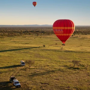 sunrise colours Alice Springs desert balloon