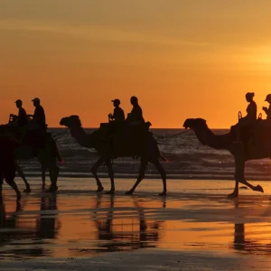 Sunset over Eighty Mile Beach Western Australia