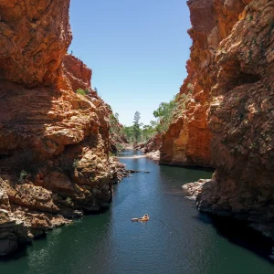 Visit ellery creek during the larapinta trail trekking tour