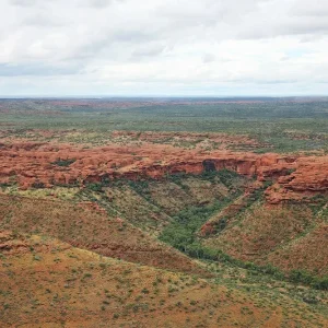 Kings Canyon Helicopter Flight aerial cliffs view