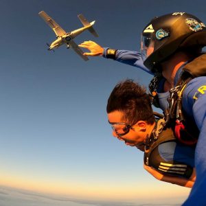 Plane jump exit Cairns