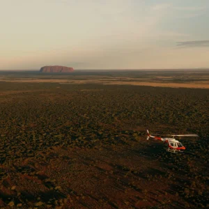 uluru rock blast scenic flight panorama