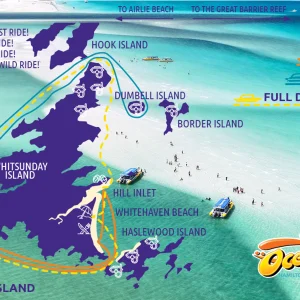 Scenic reef waters near Hamilton Island Queensland