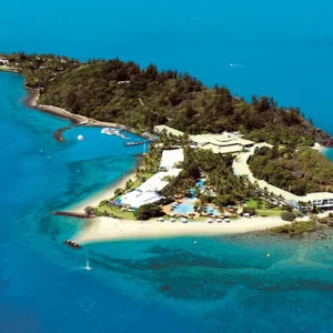 helicopter flight whitsunday view