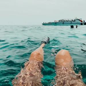 Enjoy snorkelling during the Thai Intro 12 days tour