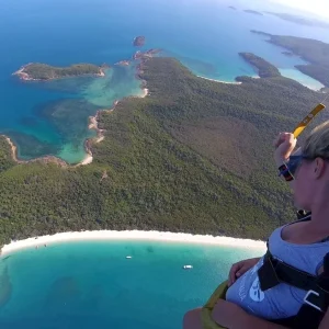 tandem skydive experience with transfer