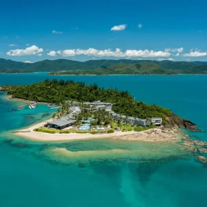 snorkel in clear waters at Lovers Cove Daydream Island