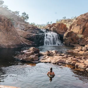 Litchfield National Park waterfall swimming hole Australia